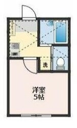 横浜大口ハイツの物件間取画像